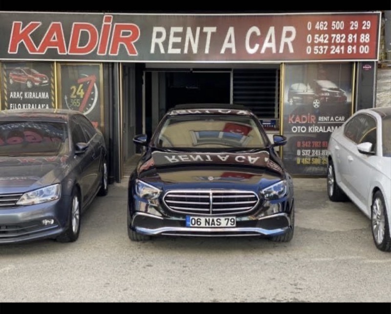 KADİR RENT A CAR logo