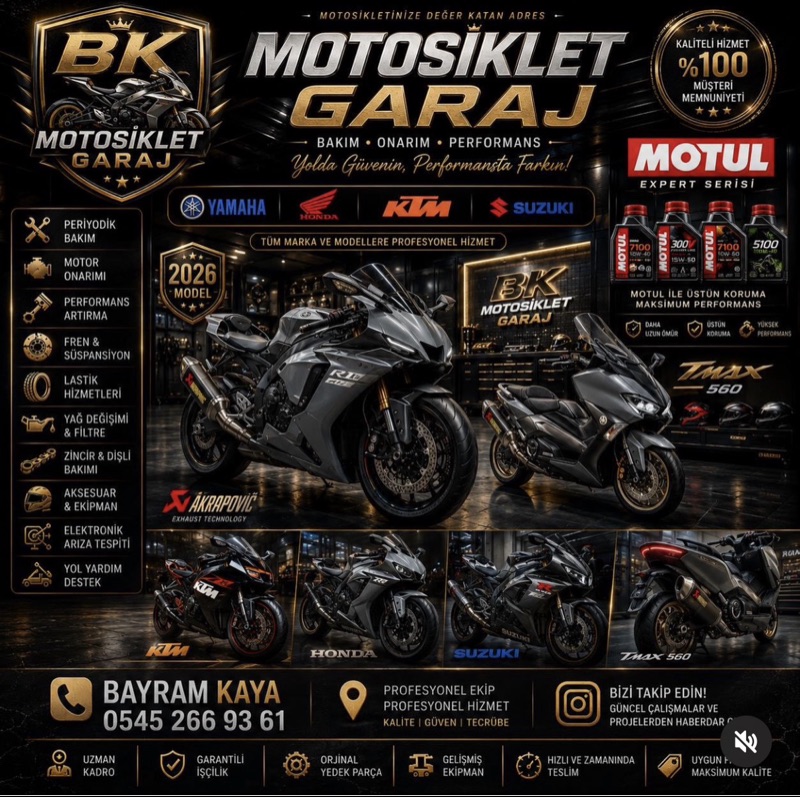 Bk Moto Garage logo