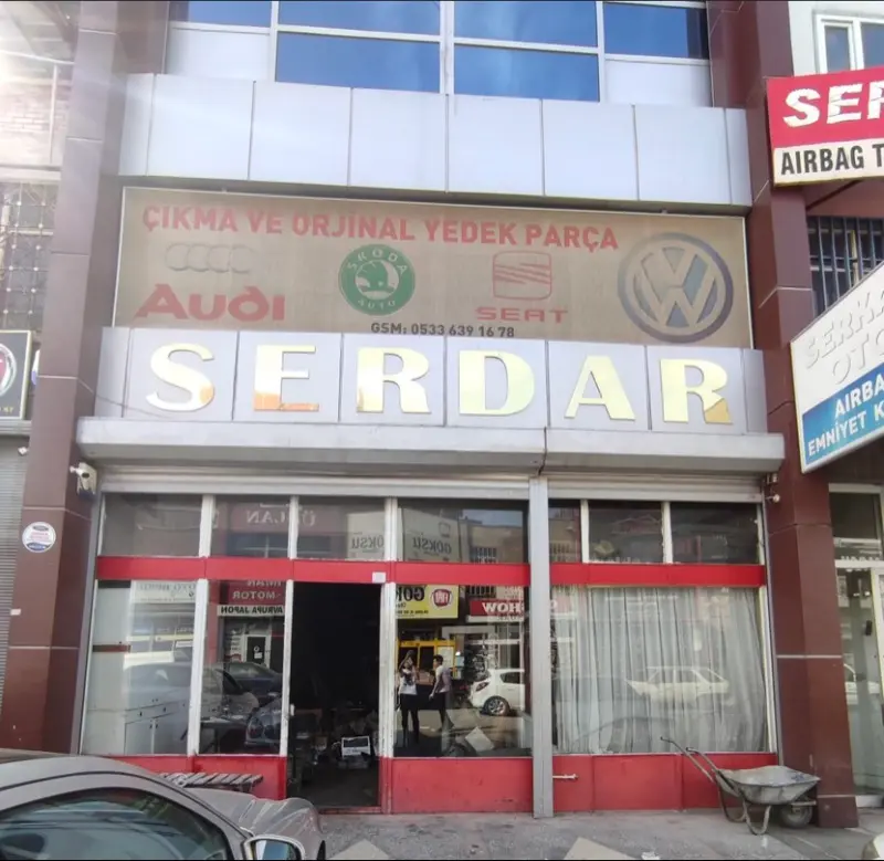 Serdar Oto Yedek parça logo