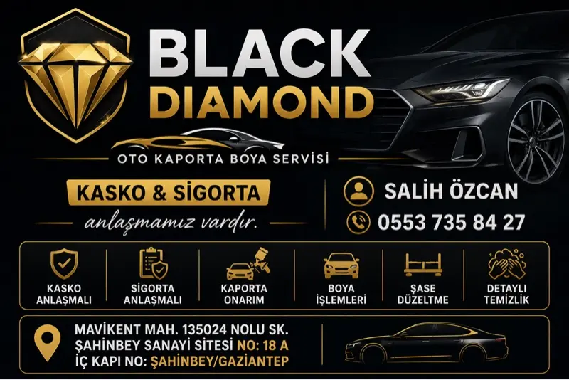 Black Dıamond (Özcan) Oto Boya Servisi SALİH USTA logo