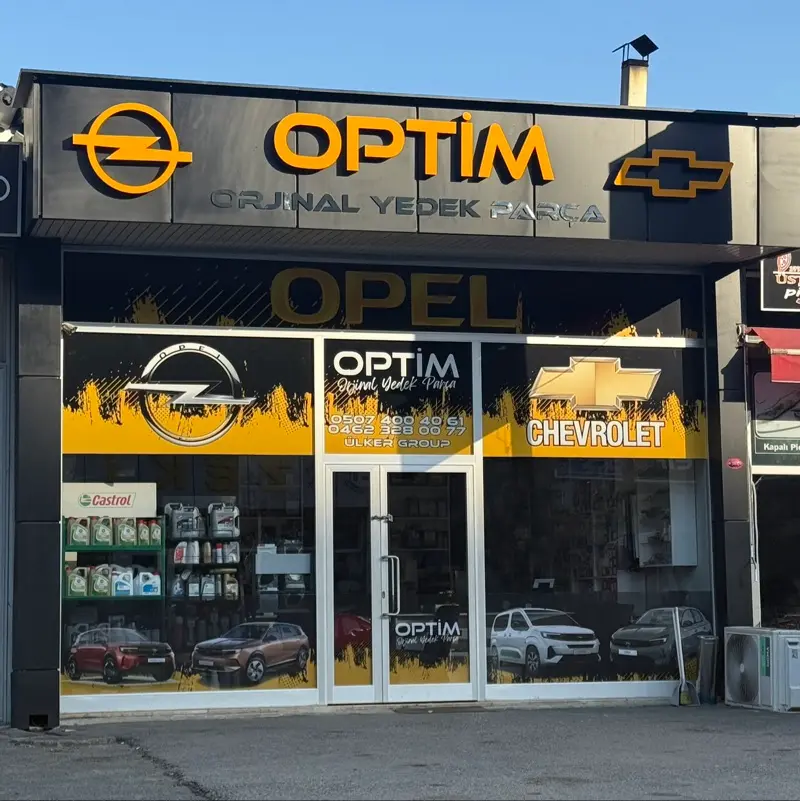 Optim Opel Chevrolet Yedek Parça logo