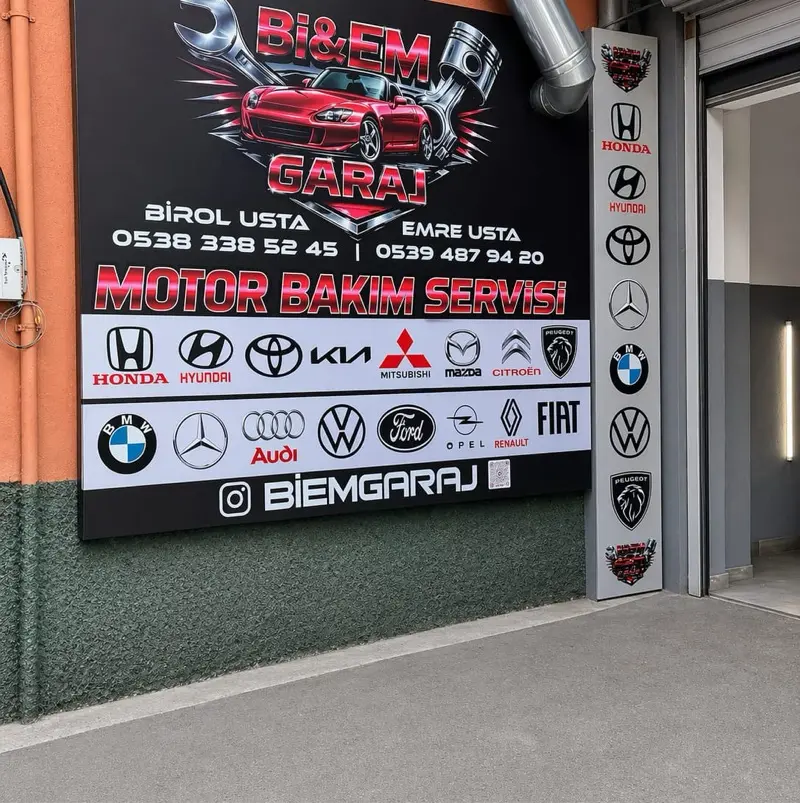 BİEM GARAJ otomotiv logo